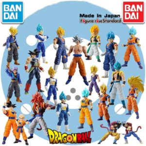 100% Original Bandai SPIRITS Figure-rise Dragon Ball Son Goku Broly Goku Vegeta Gotanks Freeza Buu Plastic Action Figure