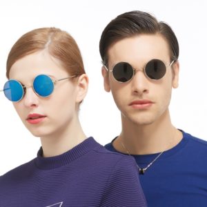 2019 New Design Round Glasses Sunglasses Steampunk Men Round Sun Glasses for Men Rave Festival Mens Sunglasses Vintage
