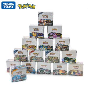 324Pcs/Box Pokemon Cards Sun & Moon Hidden Fates English Trading Card Game Evolutions Booster Collectible 16 Style Card Toy
