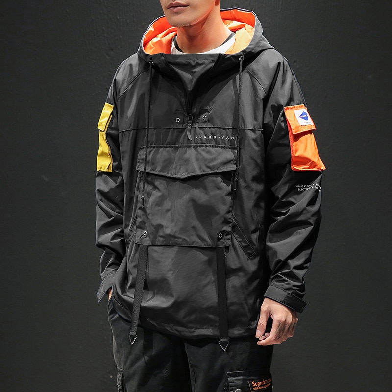 Autumn-Half-Zipper-Pullover-Jacket-Mens-Patchwork-Hooded-Jackets-2019-Male-Windbreaker-Streetwear-Hoody-Waterproof-Coat-1