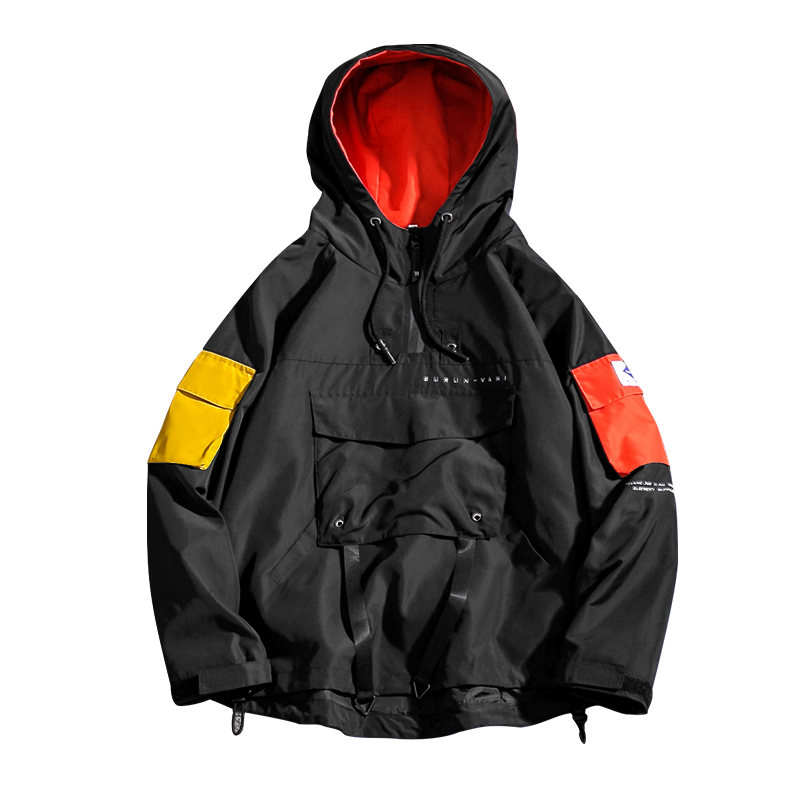 Autumn-Half-Zipper-Pullover-Jacket-Mens-Patchwork-Hooded-Jackets-2019-Male-Windbreaker-Streetwear-Hoody-Waterproof-Coat