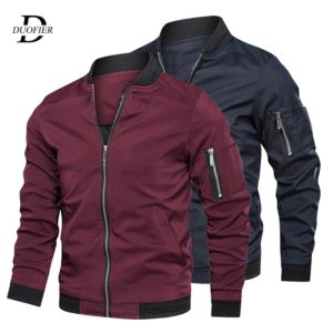 Autumn New Men's Bomber Zipper Jacket Male Casual Spring Streetwear Hip Hop Slim Fit Pilot Coat Men Clothing Plus Size 5XL 6XL