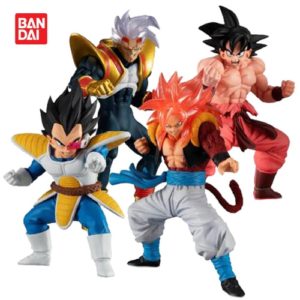 Bandai Dragon Ball Gacha HG04 Dragon Ball GT Chapter Son Goku Baby Gogeta Hobbies Model Action Toy Figures