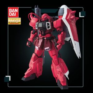 Bandai Gundam Anime Action Figures Assembly Model MG 1/100 Artillery Type Zaku Warrior Special for Luna Maria Ornaments