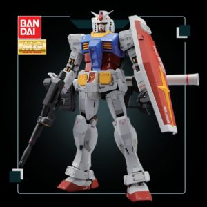 Bandai Gundam Anime Action Figures Assembly Model MG 1/100 RX-78-2 3.0 Originator/Ancestor First Generation Gundam Number One