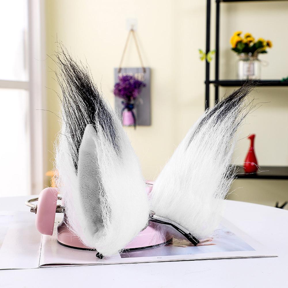 Cat-Wolf-Ears-Long-Fluffy-Plush-Hair-Clips-Anime-Cosplay-Costume-Hair-Clip-Multicolor-Cartoon-Lolita-3