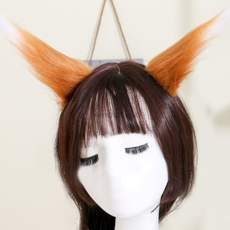 Cat-Wolf-Ears-Long-Fluffy-Plush-Hair-Clips-Anime-Cosplay-Costume-Hair-Clip-Multicolor-Cartoon-Lolita-4