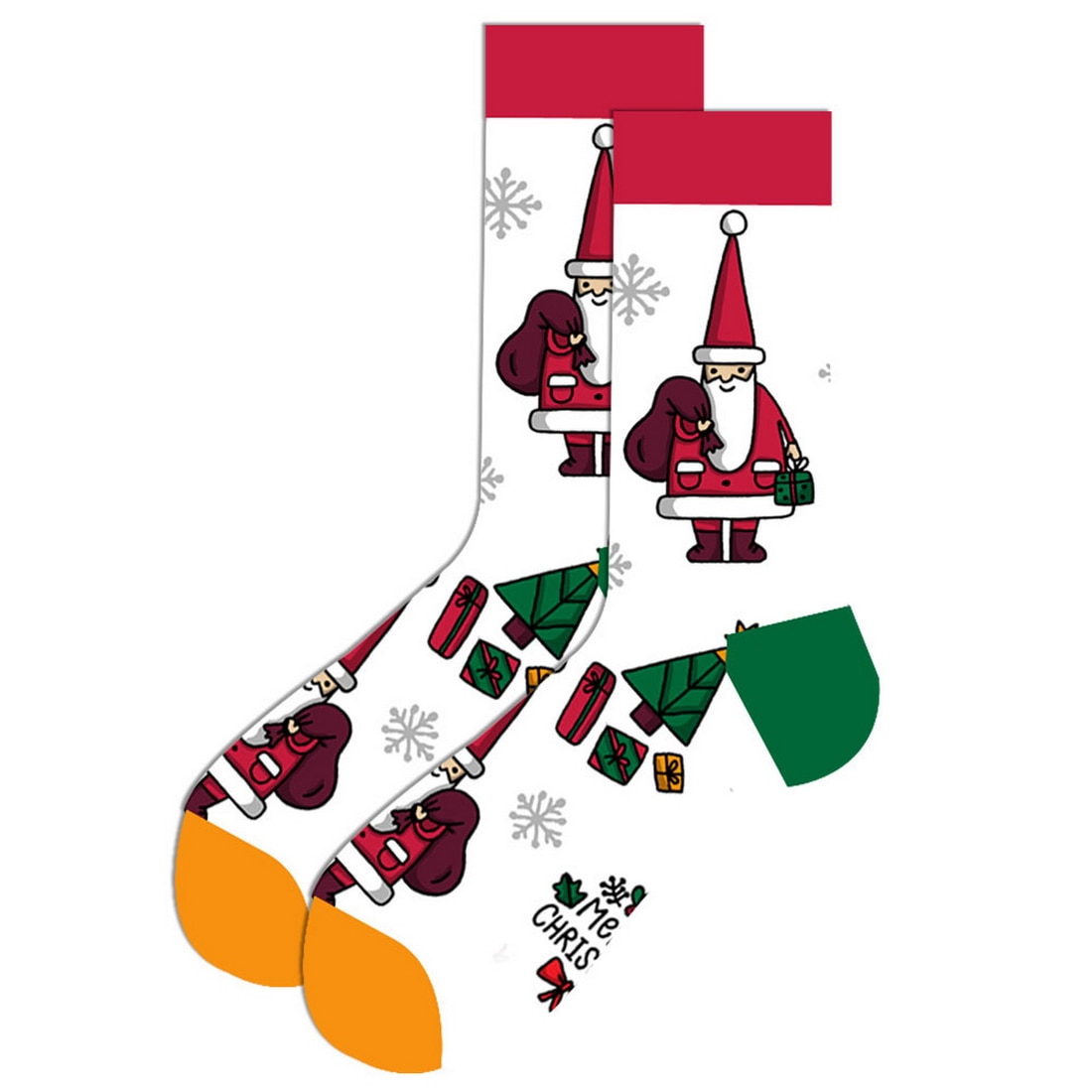 Christmas-Novelty-Happy-Funny-Men-Women-Couple-Graphic-Socks-Combed-Cotton-Pattern-Long-Socks-Christmas-Gift-1