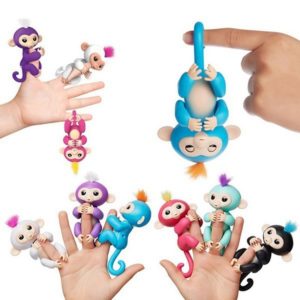 Colorful Finger Monkey Children's Toys Baby Monkey Action Figure Baby Pet Toy Fingertip Monkey Smart Pet Finger Monkey