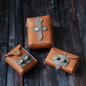 Festival Leather Waist Belt Pouch Packs Retro Phone Cards Bag Medieval Crusader Templar Coin Purse Vintage Wallet For Men Women