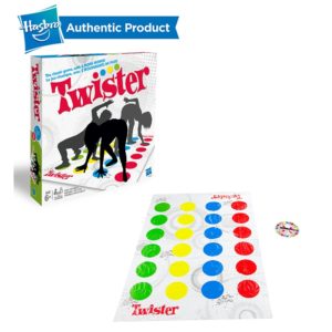 Hasbro Gaming Twister Indoor Fun Twister Toy Game For Children Adult Sports Moves Interactive Group Educational Toys