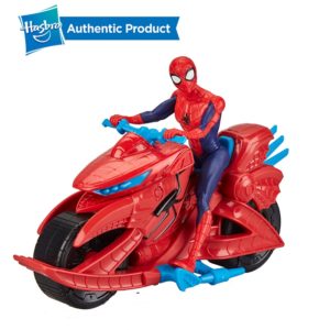 Hasbro Marvel Spider Man Figure With Cycle Toys For Kids Ages 4 And Up Movie Figure Vulture Sandman Arachnid Toy