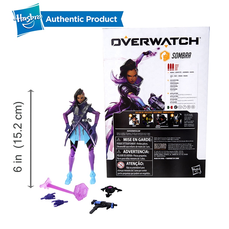 Hasbro-Overwatch-Ultimates-Tracer-Sombra-Lucio-Blackwatch-Reyes-6-Inch-Collectible-Action-Figures-Hot-Sale-Popular-3