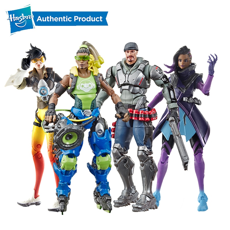 Hasbro-Overwatch-Ultimates-Tracer-Sombra-Lucio-Blackwatch-Reyes-6-Inch-Collectible-Action-Figures-Hot-Sale-Popular