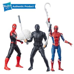 Hasbro Spider-man Far From Home Series of 6 Inch Web Strike Spider man Ultimate Crawler Feat Hero Suit Popular By Girls And Boys