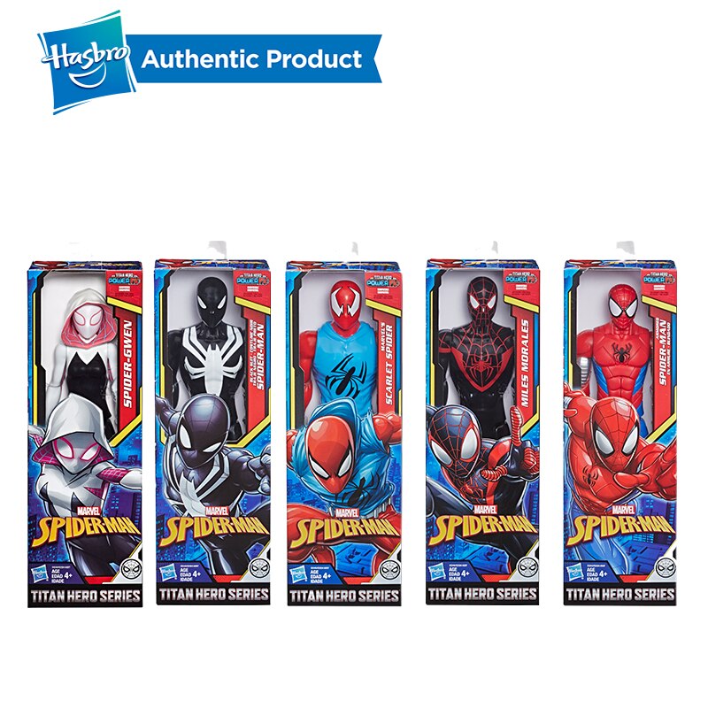 Hasbro-Spider-man-Series-Of-Gwen-Miles-Morales-Marvels-Scarlet-Spider-Armored-Black-Suit-For-Girls-4