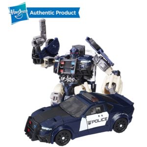 Hasbro Transformers Toys The Last Knight Premier Edition Deluxe Barricade Autobot Rollbar Action Figure Model CarToy Collection