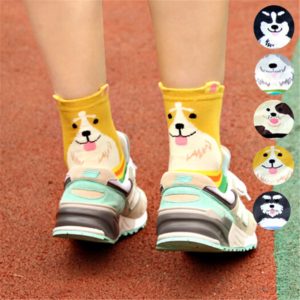 High quality women's lovely cartoon socks autumn-winter funny animal socks fashion ladies and women cute cotton dog sock