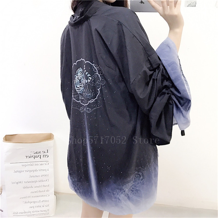 Japanese-Traditional-Clothes-Women-Mujer-Summer-Beach-Sun-Protection-Jacket-Crane-Print-Kimono-Haori-Chinese-Harajuku-5