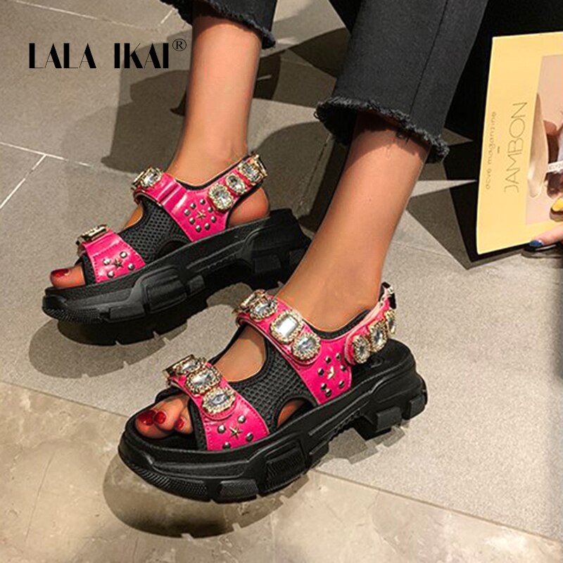 LALA-IKAI-Summer-Women-s-Sandals-Rhinestone-Thick-Bottom-Muffin-Fairy-High-Heels-Sneakers-Sandals-Ladies-1