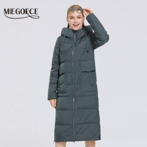MIEGOFCE 2020 New Women's Winter Collection Coat Women Jacket And Parka Simple Warm Winter Clothes Fashion Windproof Jacket