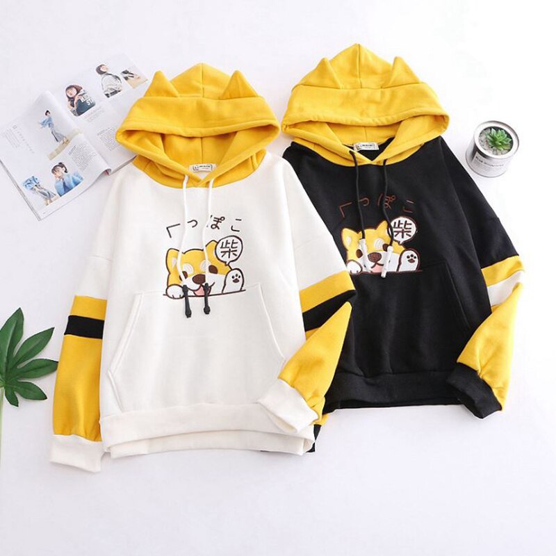 New-Kawaii-Shiba-Inu-Doggy-Hoodies-Women-Autumn-Hip-Hop-Harajuku-Funny-Cool-Dog-Sweatshirts-Fleece-1