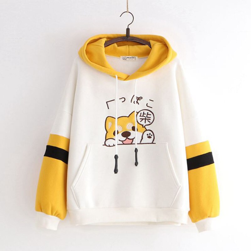 New-Kawaii-Shiba-Inu-Doggy-Hoodies-Women-Autumn-Hip-Hop-Harajuku-Funny-Cool-Dog-Sweatshirts-Fleece-3