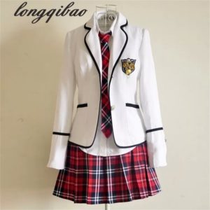 Students long-sleeved school uniforms Japan and South Korea JK uniforms junior high school boys and girls students suit