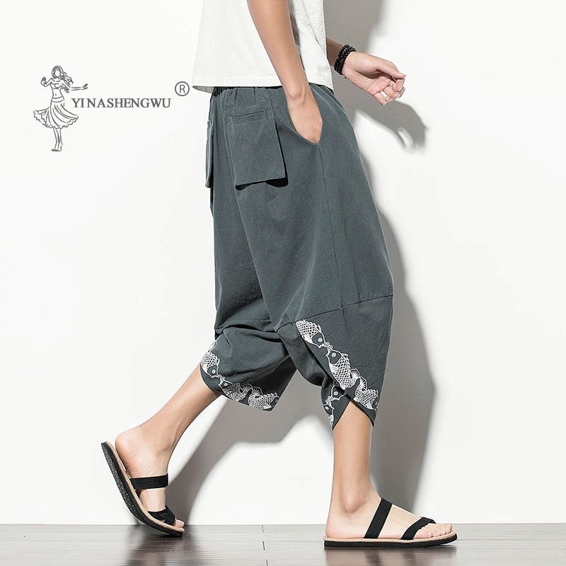 Summer-Kimono-New-Trousers-Retro-Japanese-Plus-sized-Harem-Printed-Pants-Chinese-Shorts-Japan-Male-Harajuku-1