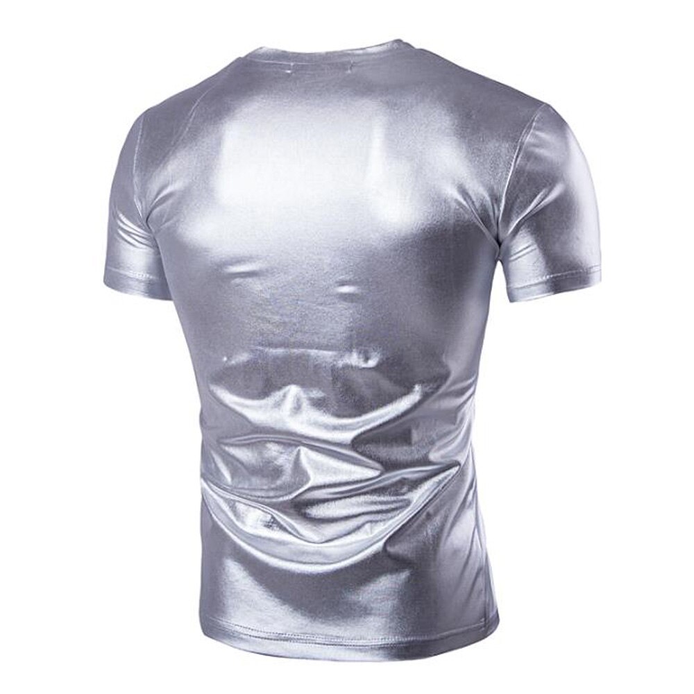 T-Shirt-Men-Shiny-Silver-Metallic-Night-Club-Tshirt-Men-s-Casual-Harajuku-Streetwear-Short-Sleeve-1