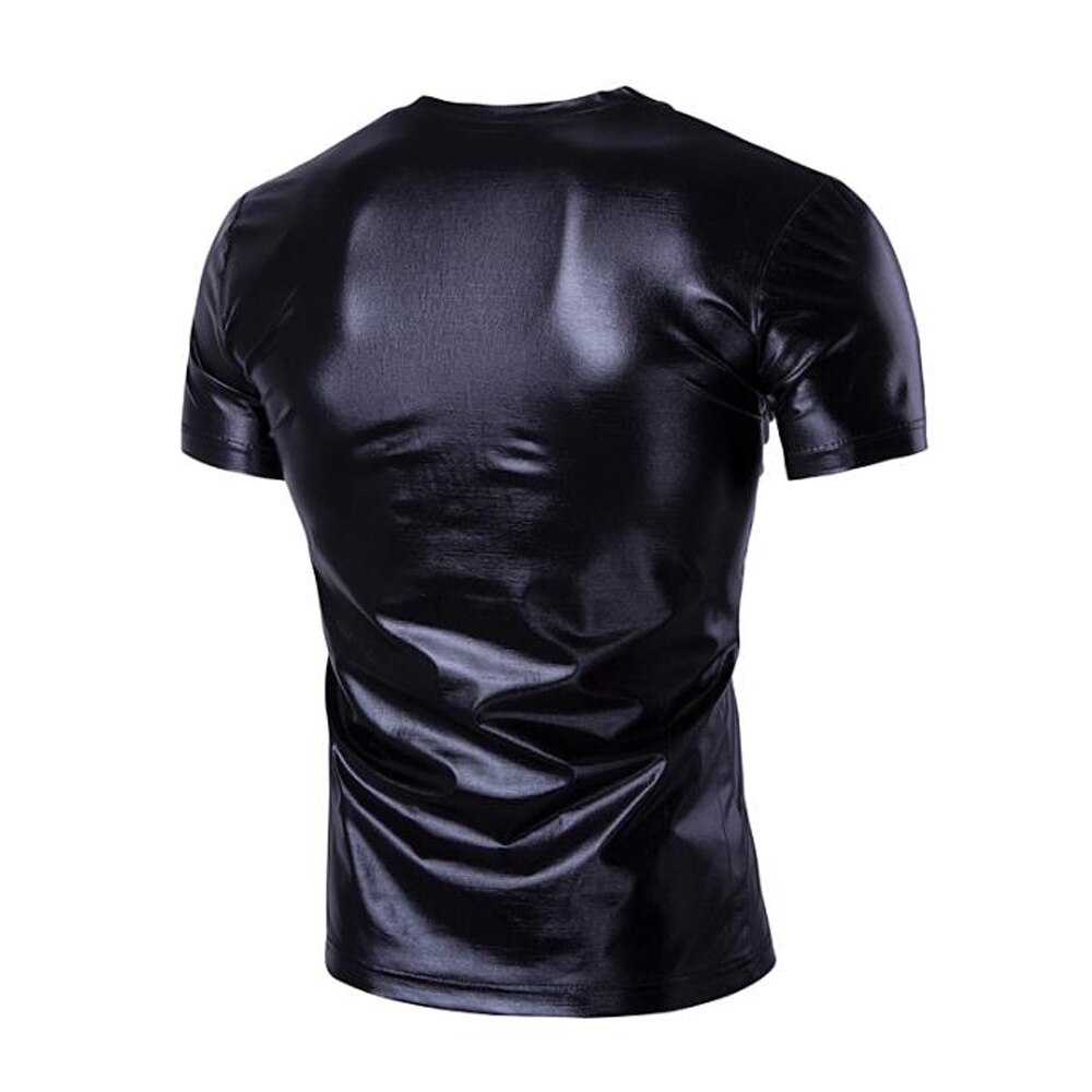 T-Shirt-Men-Shiny-Silver-Metallic-Night-Club-Tshirt-Men-s-Casual-Harajuku-Streetwear-Short-Sleeve-3