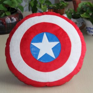 The Avengers Toys Superheroes Captain America 2 Shields Plush Pillow Doll Toys Classic Toys