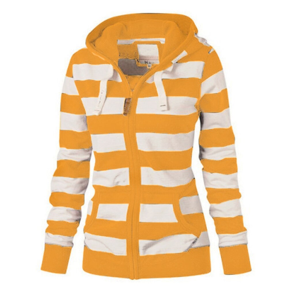 Women-hoodies-Zipper-Tops-Casual-daily-Hooded-striped-Sweatshirt-Coat-Jacket-Slim-Jumper-kpop-Office-Wear-1